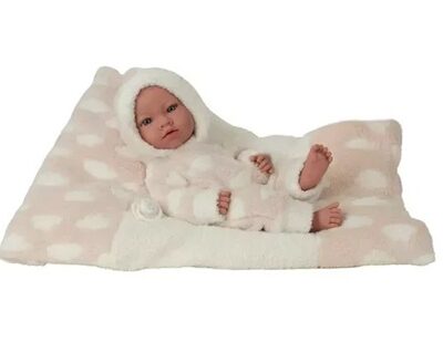 Muñeca Elegance 38 Cm Aria Rosa Con cojin la casita de dumbo
