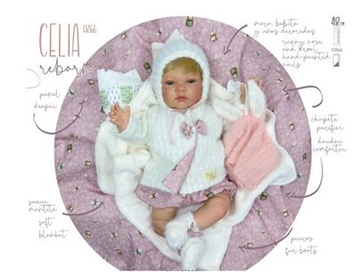 Muñeca Reborn Celia 48cm la casita de dumbo