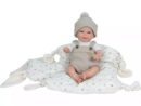 Muñeca Reborn Mateo Beige con Cojín 40 cm la casita de dumbo
