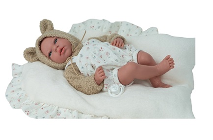 Muñeco Elegance 40 cm Andie Con Cojín Arias