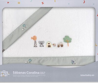 TRIPTICO MINICUNA CORALINA. KOALA. INTERBABY LA CASITA DE DUMBO